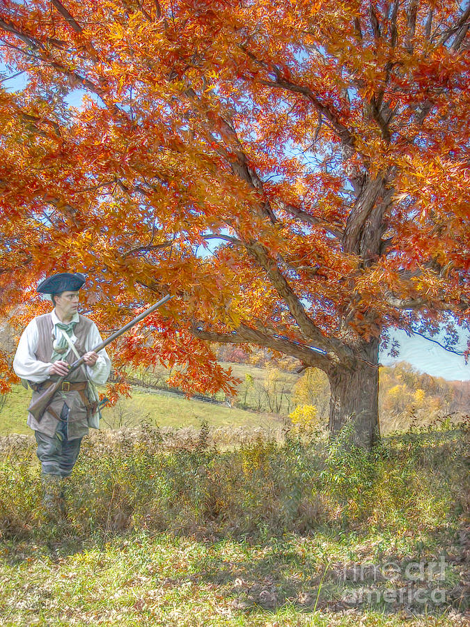 Militia Farmer The Right to Keep and Bear Arms Digital Art by Randy ...