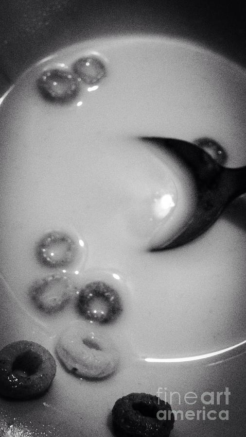 Milk And Cereal Photograph