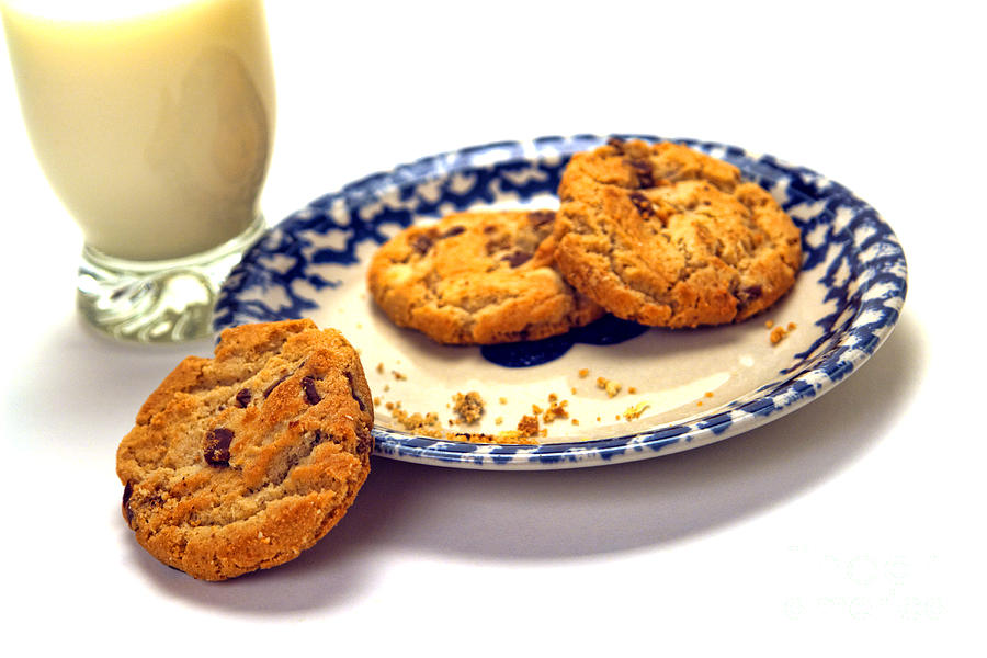 Milk and Cookies Photograph by Olivier Le Queinec