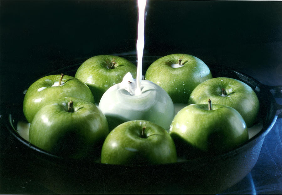 Milk Apples Photograph by Tom Baptist