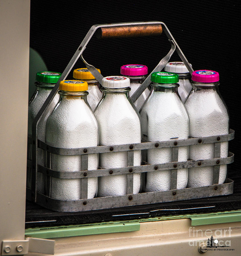 Milk Bottles Photograph by Grace Grogan