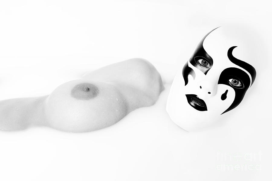 Fantasy Photograph - Milk Mask by Jt PhotoDesign