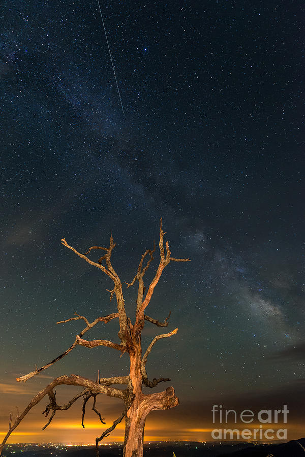 Shenandoah National Park Photograph - Milkway_N3594 by Chuck Smith