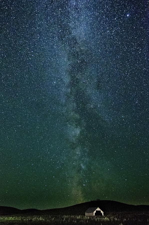 Milky Way Above Palouse Photograph by Noppawat Tom Charoensinphon