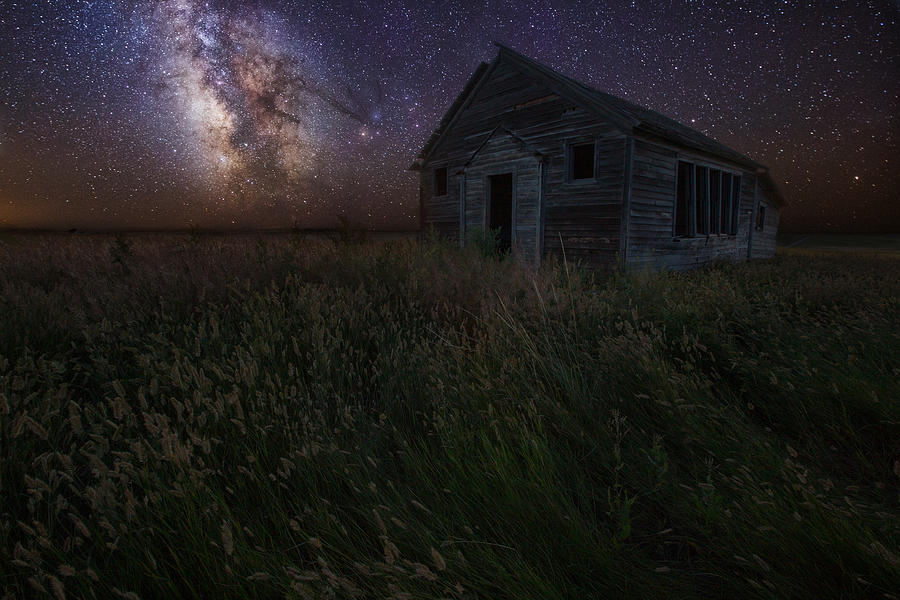 Milky Way and Decay Photograph by Aaron J Groen