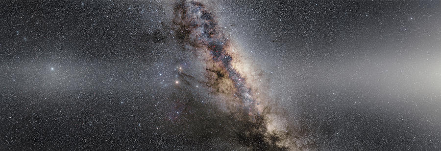 Milky Way And Zodiacal Light Photograph by ESO/Petr Horalek