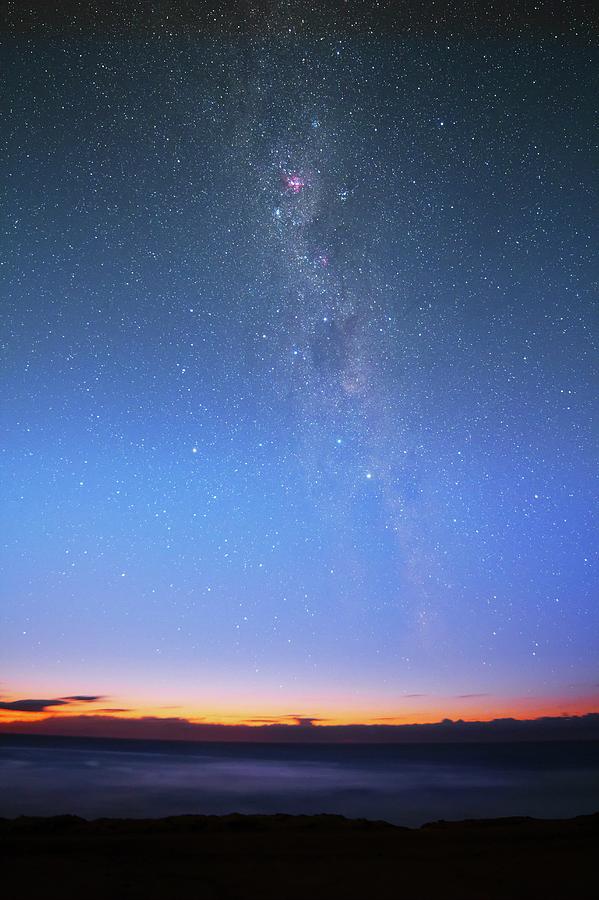 Milky Way At Dawn Photograph by Luis Argerich
