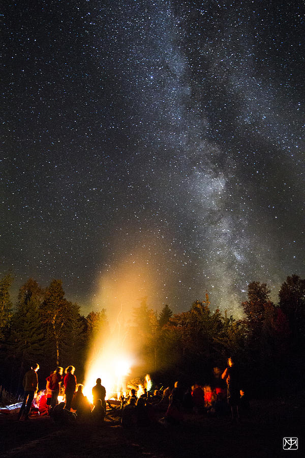 Milky Way at Flagstaff Hut Photograph by John Meader