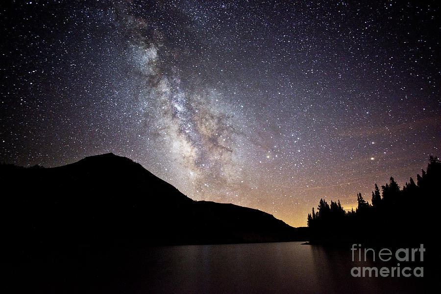 Milky Way at Highland Lakes Photograph by Dianne Phelps