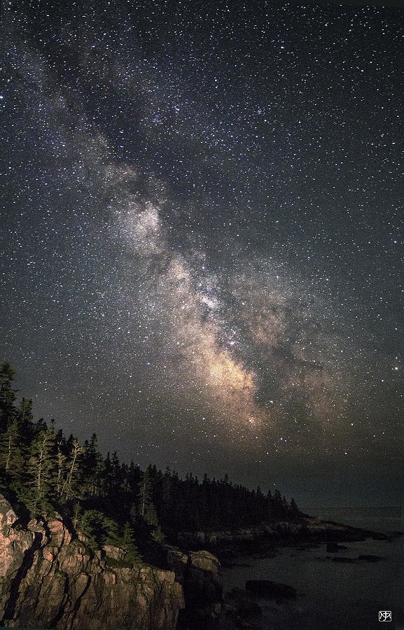 Milky Way at Ravens Nest Photograph by John Meader