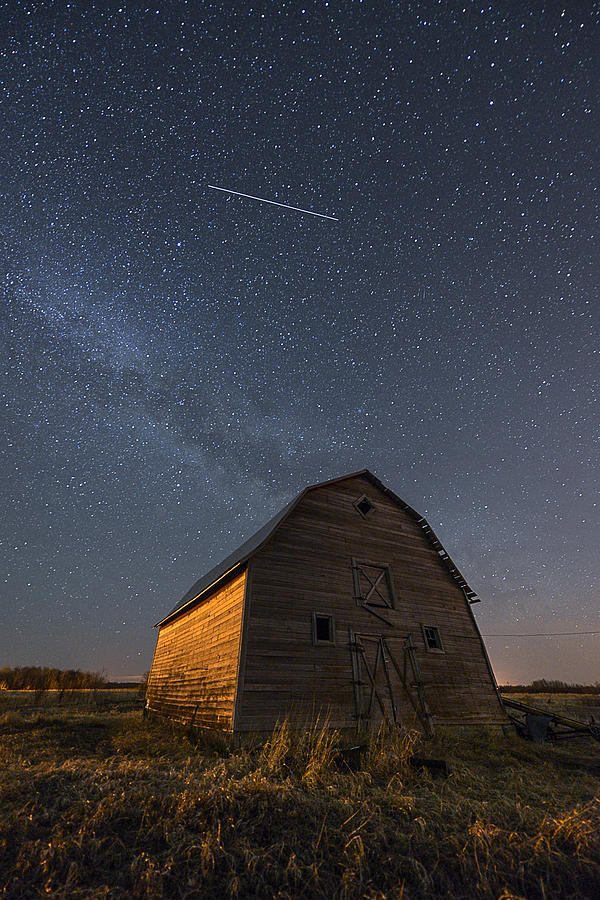 Milky Way Barn Photograph by Nebojsa Novakovic