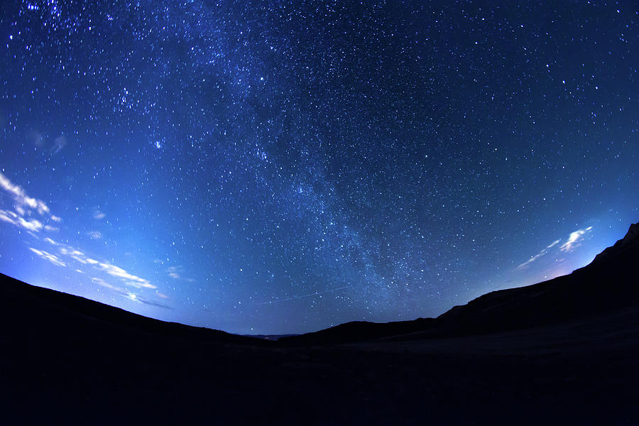 Milky Way Galaxy In The Night Sky Photograph by Harpazo hope