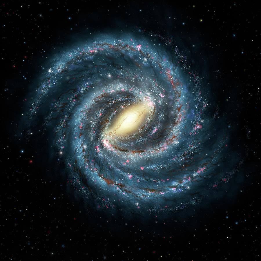 Milky Way Galaxy. 