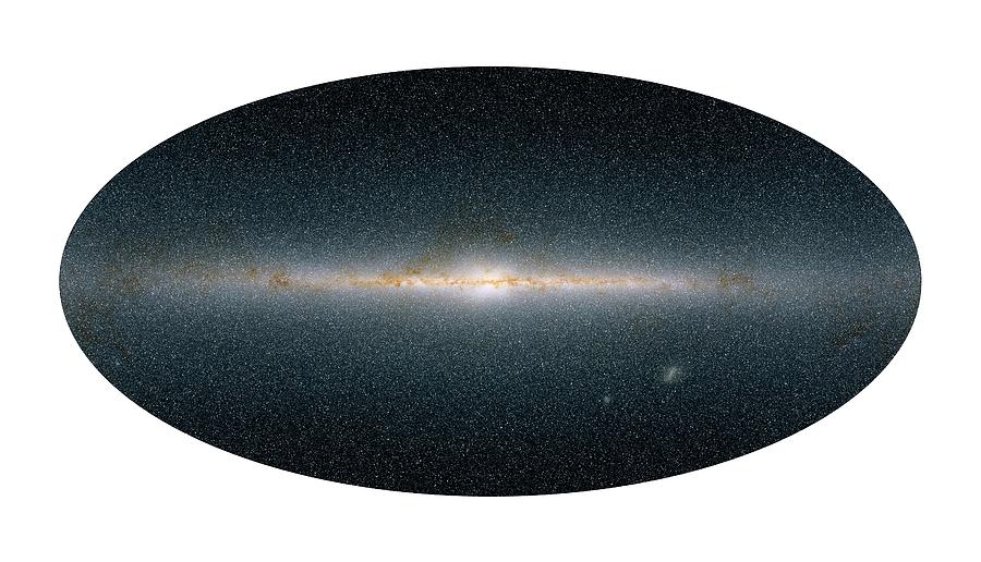 Space Photograph - Milky Way Galaxy by Nasa/2mass/j. Carpenter, T. H. Jarrett, R. Hurt/science Photo Library