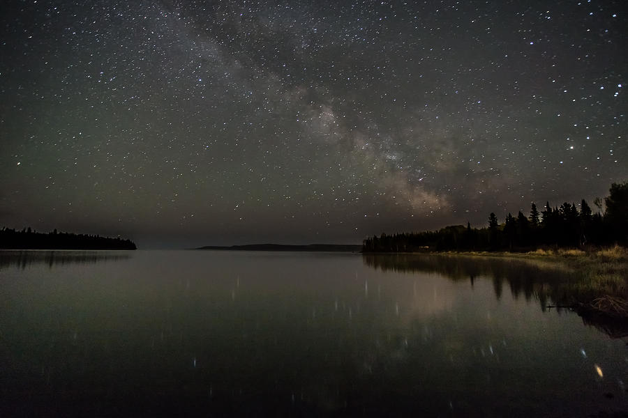 Milky Way in Brule Bay Photograph by Jakub Sisak