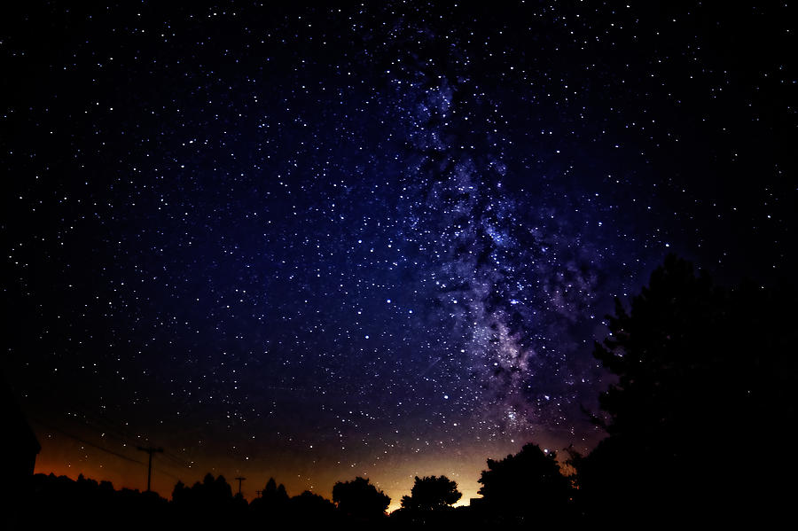 Milky Way Photograph by Lars Lentz