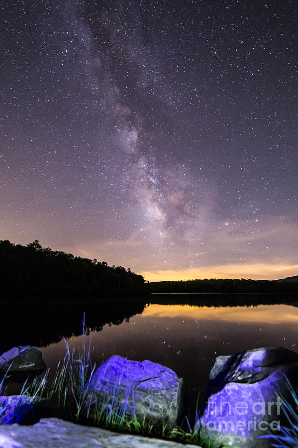 Milky Way Night Photograph by Robert Loe