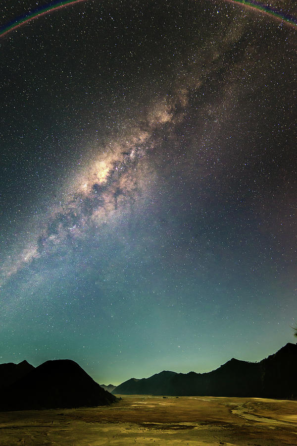 Milky Way Over Bromo by Abdul Azis