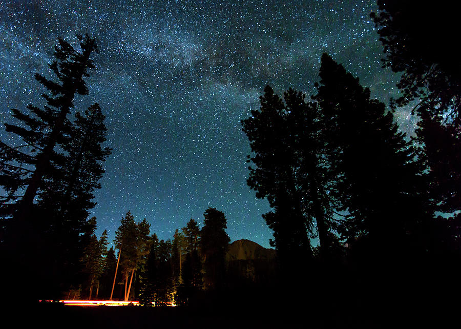 Milky Way Over Lassen Peak Photograph by Mel Foody Photography