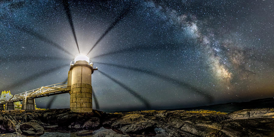 Milky Way Over Marshall Point Photograph by Stephen Ippolito - Fine Art ...