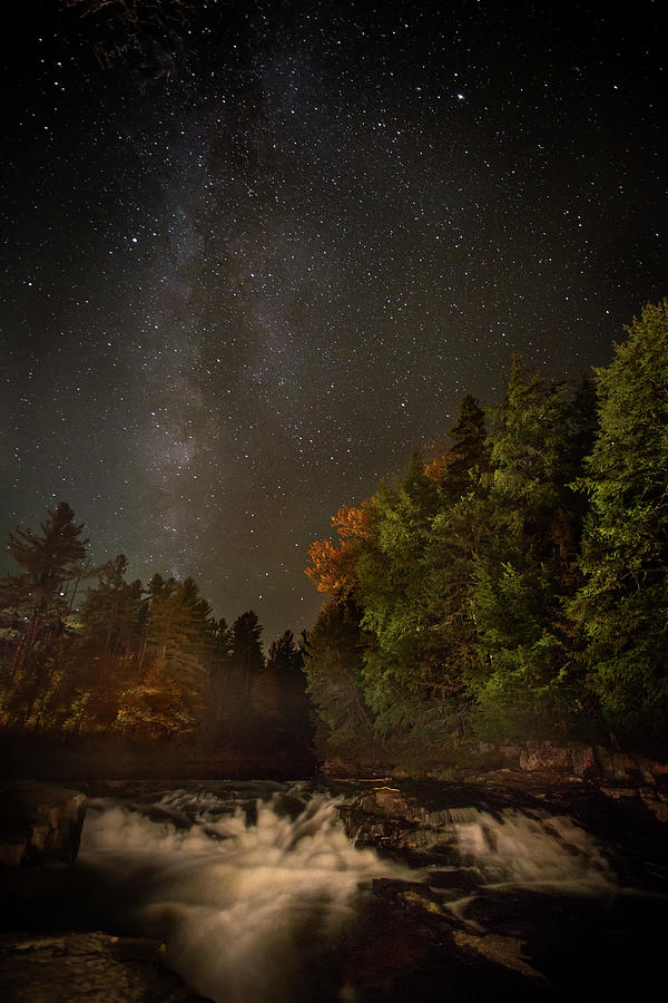 Milky Way Over The Adirondacks Photograph by Betty Wiley Milky Way Over The Adirondacks Photograph by Betty Wiley