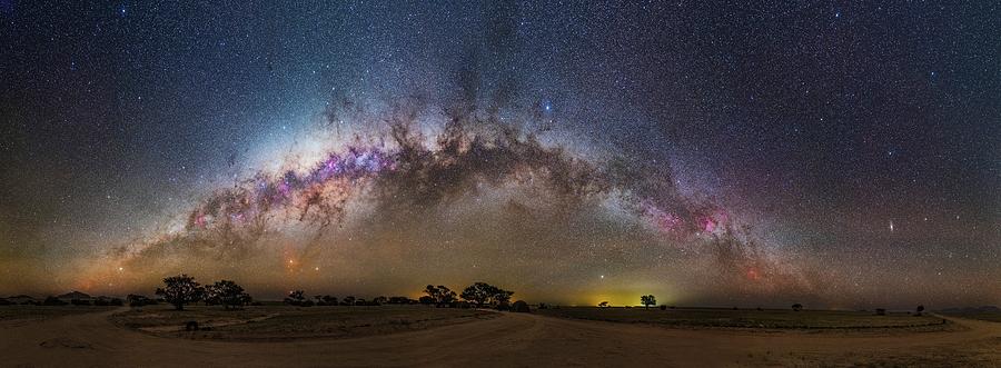 Nature Photograph - Milky Way Over The Namib Desert by Juan Carlos Casado (starryearth.com) / Science Photo Library