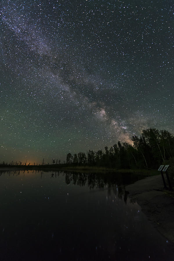 Milky Way Over Water Photograph by Nebojsa Novakovic