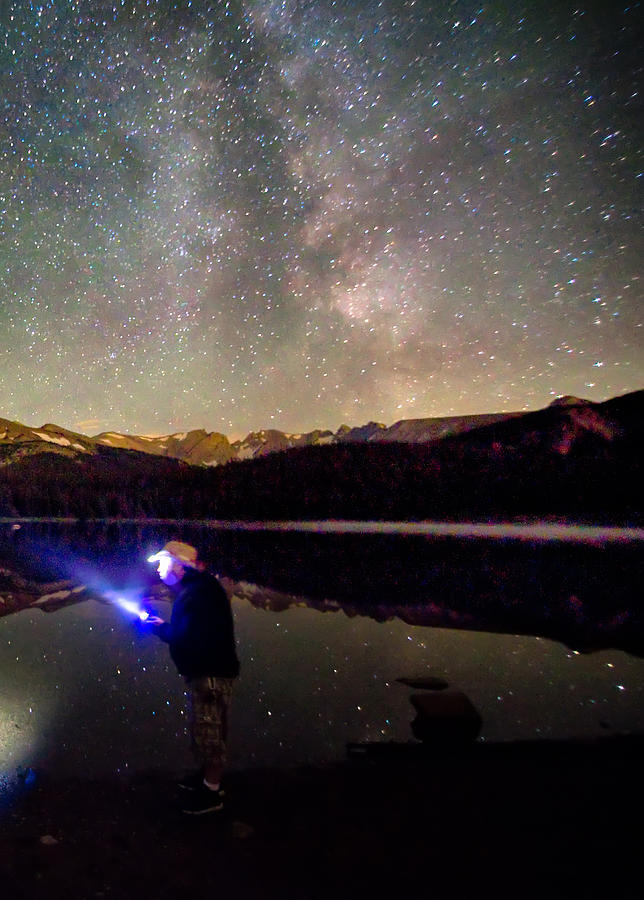 Milky Way Selfie Photograph by James BO Insogna