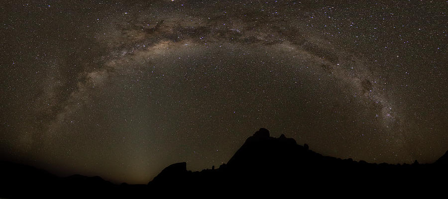 Milky Way Slashes Across The Night Sky Photograph by Robert Postma