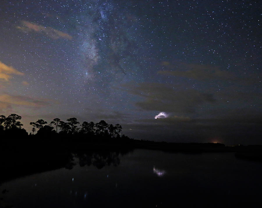 Milky Way Storm Photograph by Jean Clark