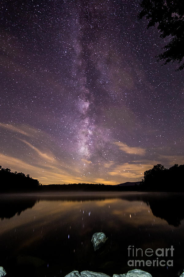 2014 Photograph - Milky Way Straight Up by Robert Loe