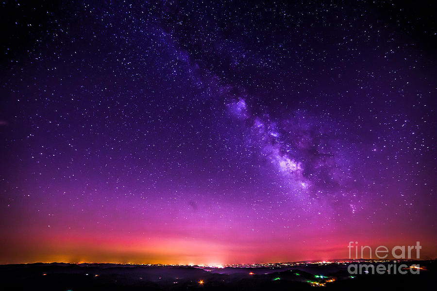 Milky Way Sunrise Photograph by Robert Loe