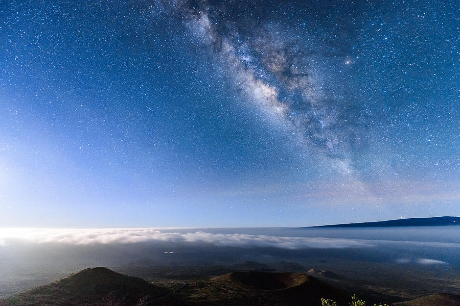 Milky Way Suspended Above Mauna Loa 2 Photograph by Jason Chu