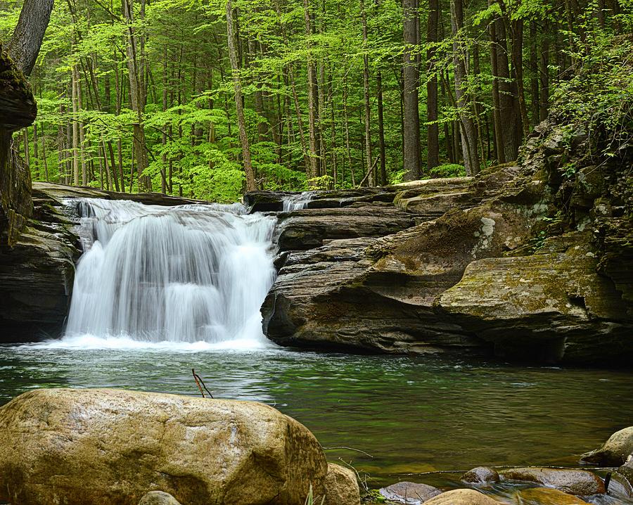 Mill Creek Falls #1 Photograph by Joel E Blyler