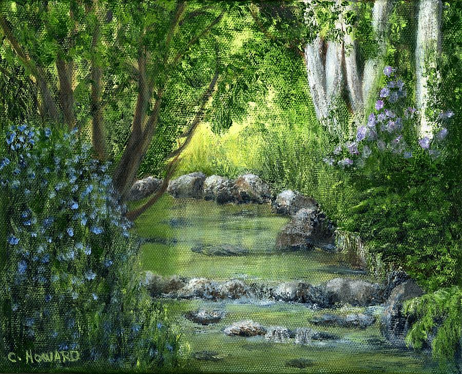 Flower Painting - Mill Creek Spring by Catherine Howard