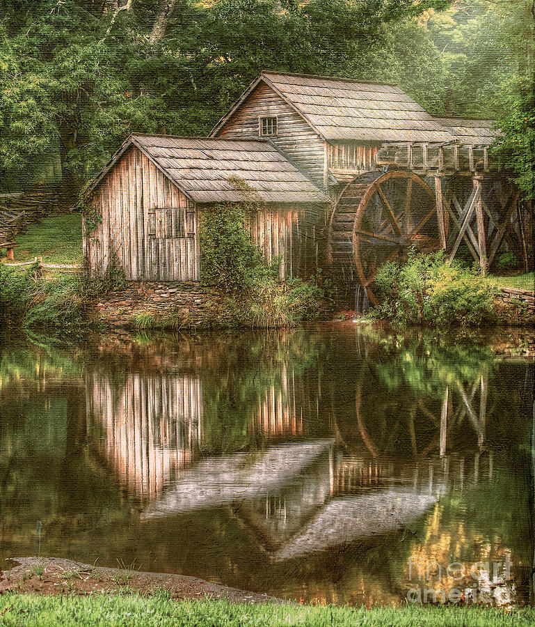 Nature Photograph - Mill on The Blue Ridge  by Darren Fisher