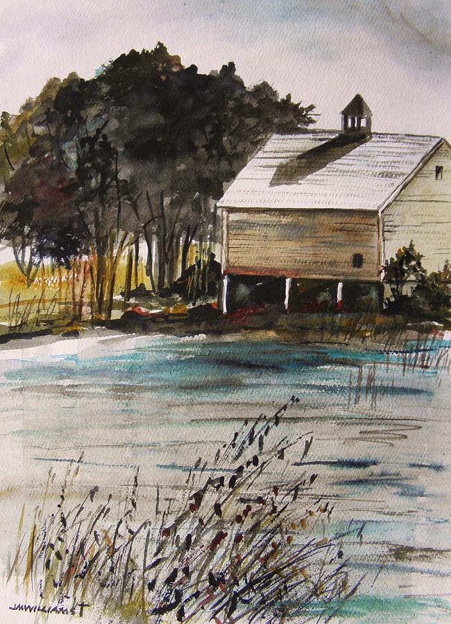 Mill Pond Painting by John Williams