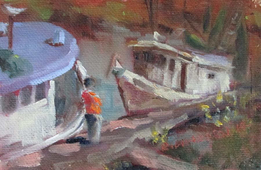 Mill Pond Painting by Susan Richardson