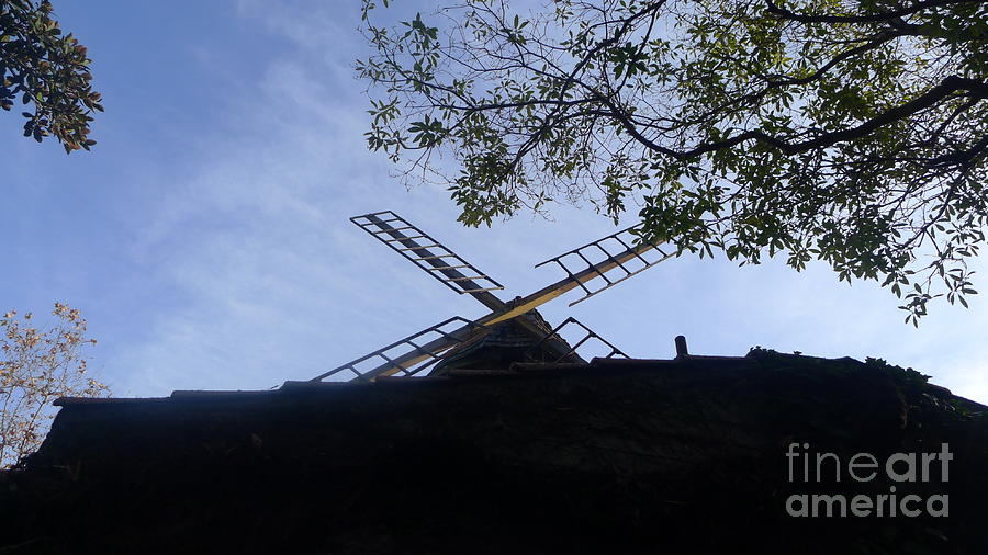 Mill - Silhouette Photograph by Nora Boghossian
