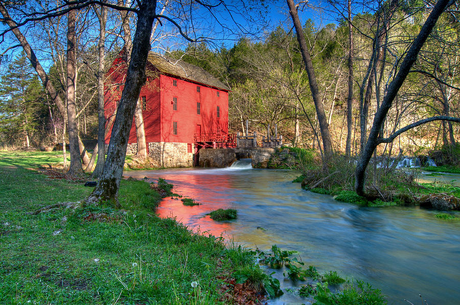 Mill Stream Photograph by Steve Stuller