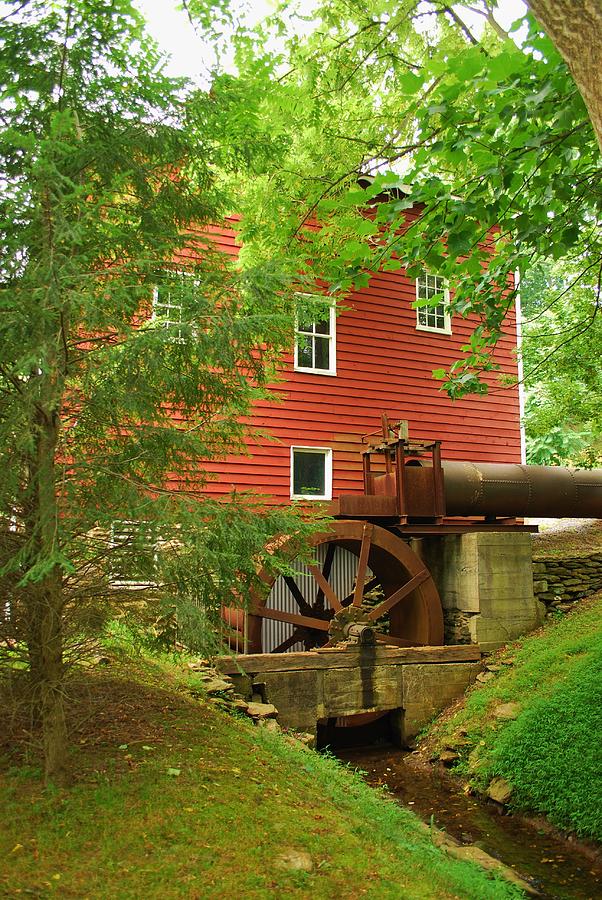 Grist Mill Water Wheel Photograph by Bob Sample