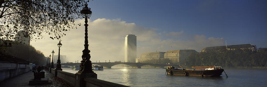 Millbank Tower During Fog, Lambeth Photograph by Panoramic Images