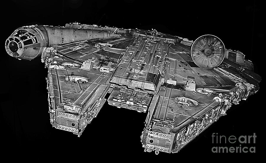 Millennium Falcon Photograph by Kevin Fortier