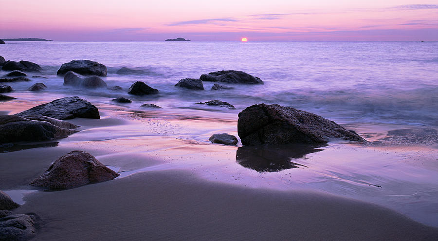 Millennium Sunrise Singing Beach Photograph by Michael Hubley