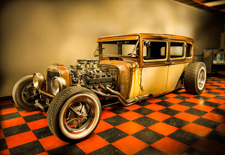 Reno Photograph - Millers Chop Shop 1929 Dodge Victory Six After by Yo Pedro