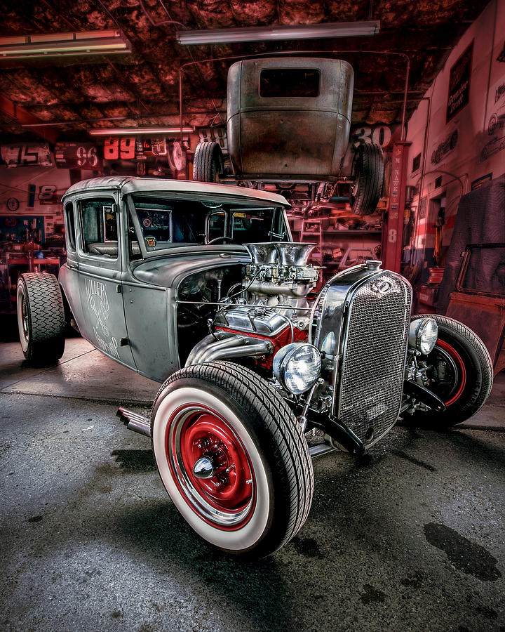 Millers Chop Shop 1931 Ford Coupe Photograph by Yo Pedro