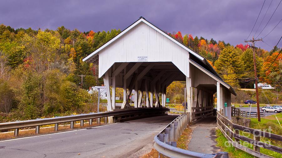 Millers Run Bridge.  Photograph by New England Photography