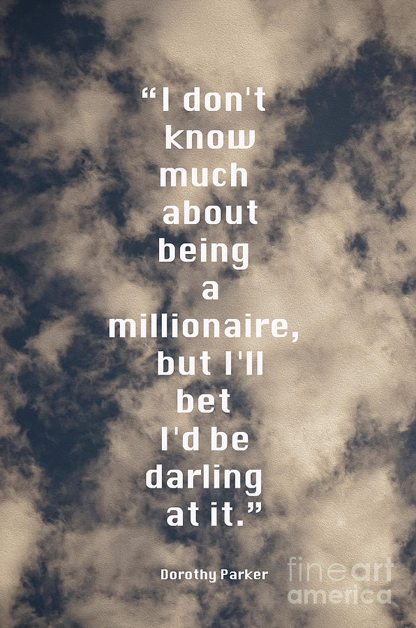 Millionaire Photograph by Nina Prommer