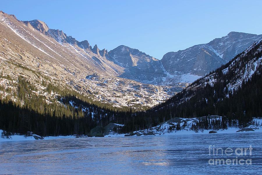 Mills Lake in Winter 3 Photograph by Tonya Hance