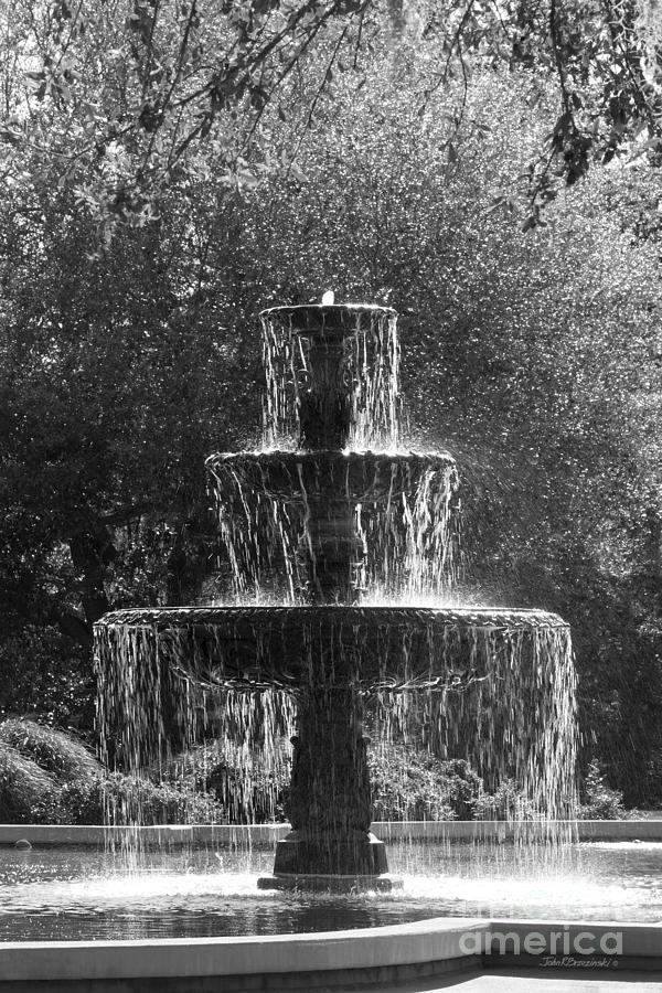 Belhaven University Fountain Photograph by University Icons